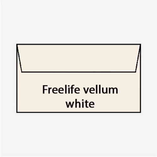 BUSTA 11x22 gr.100 CENTURY FREELIFE VELLUM WHITE