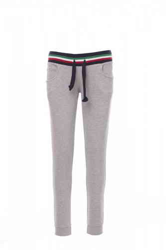 PANTALONE PAYPER IN FELPA FREEDOM+ LADY gr. 280 GRIGIO SMOKE